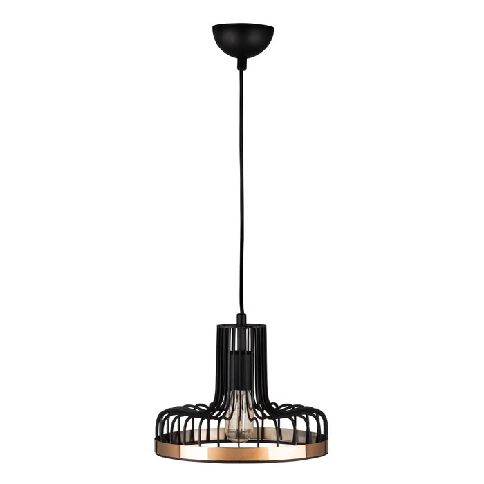 Opviq Fellini - MR - 773 Lámpara de araña en Negro y Cobre
